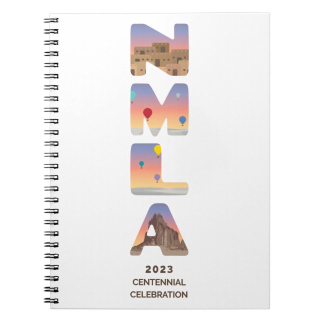 Carnet du logo centenaire de la NMLA (Devant)