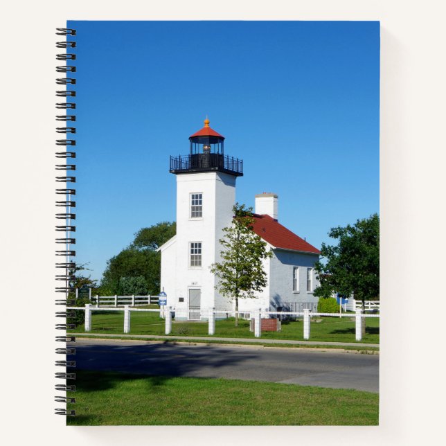 Carnet du phare de Sand Point (Devant)