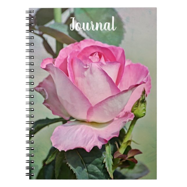 Carnet du Pink Rose Art Journal (Devant)