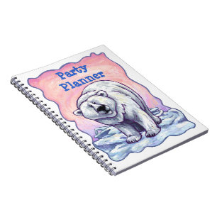 Carnet du planificateur de la fête de l'ours polai