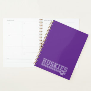 Carnet du planificateur Huskies
