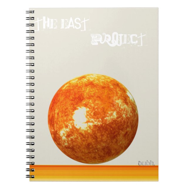 Carnet du projet EAST (Devant)