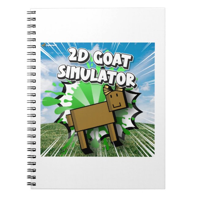 carnet du simulateur de chèvre 2D (Devant)