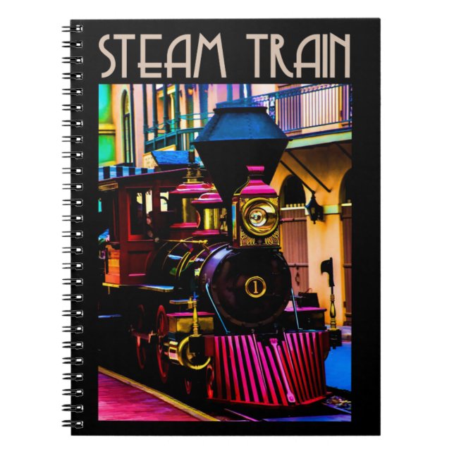 Carnet du train à vapeur (Devant)
