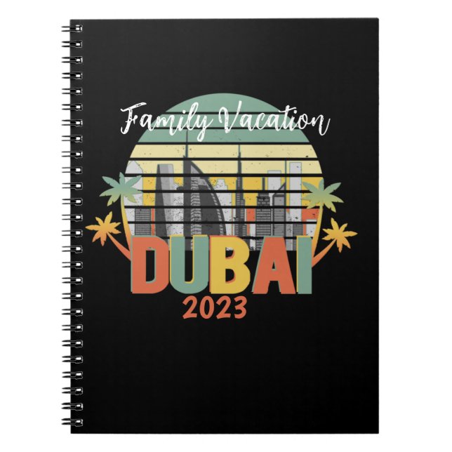Carnet Dubaï Travel Tourist Vacances Group (Devant)