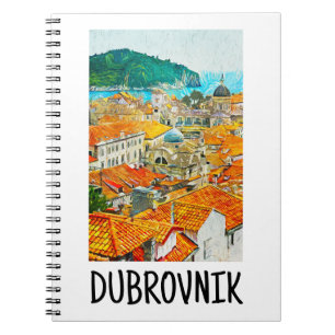Carnet Dubrovnik Croatie Aquarelle Paint