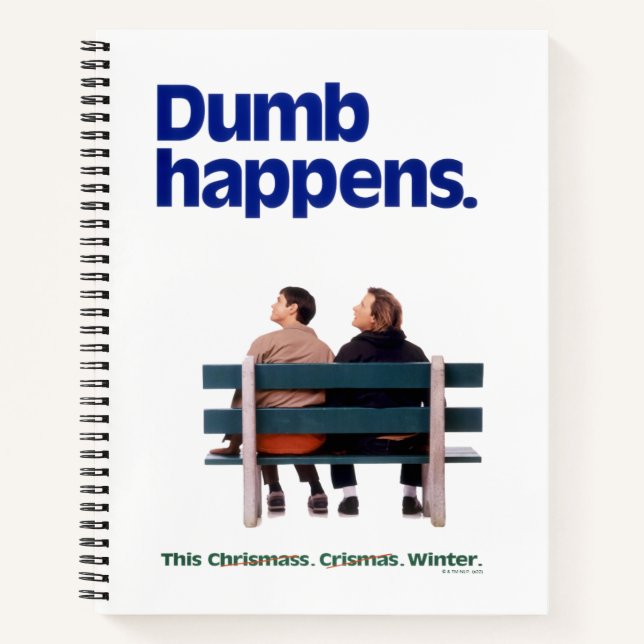 Carnet Dumb and Dumber | Des imperfections (Devant)