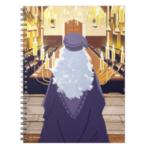 Carnet Dumbledore Parlant dans la grande salle Hogwarts