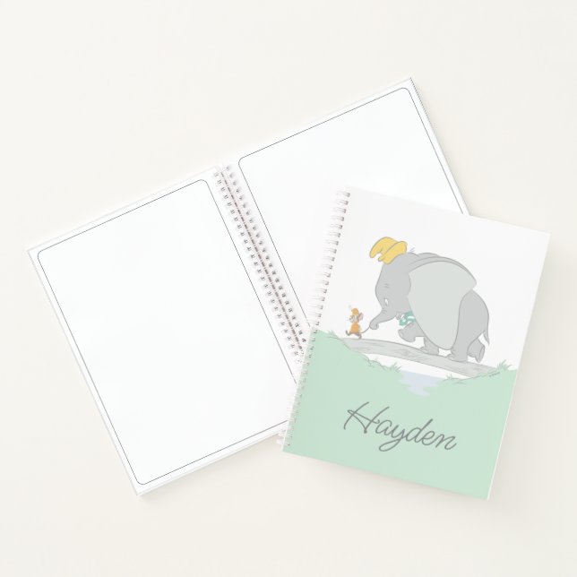 Carnet Dumbo et Timothy Q. Aquarelle (Intérieur)