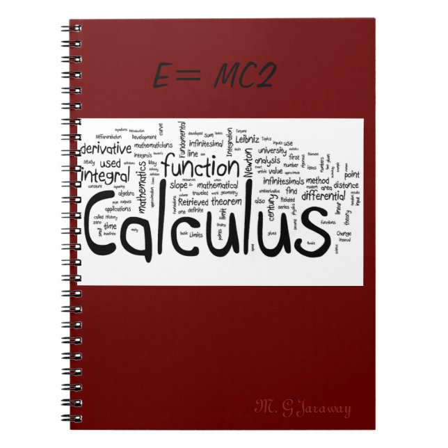 CARNET E=MC2 (Devant)