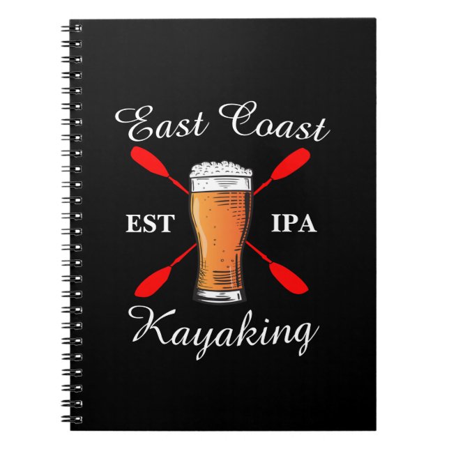 Carnet East Coast Kayak chemise IPA (Devant)