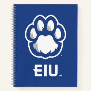 Carnet Eastern Illinois Panthers Empreinte de patte & EIU
