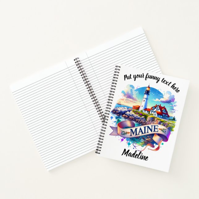 Carnet Eau vive du phare du Maine (Intérieur)