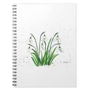 Carnet Eaux de fleurs blanches