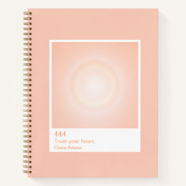 Carnet Échantillon de numéro angélique Aura Orange