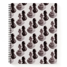 Échecs Motifs de pions dessinés au crayon