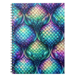 Carnet Échelles aquatiques colorées/irisées
