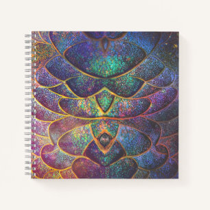 Carnet Échelles de dragon abstraites fantaisistes Art fra