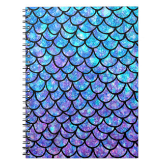 Carnet Échelles de sirènes pourries et bleues