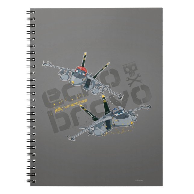 Carnet Echo et Bravo Jolly Wrenches (Devant)