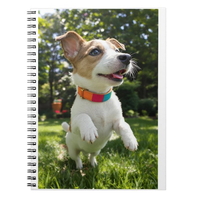 Carnet Éclat de Joie Canine (Devant)