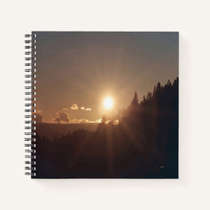 Carnet Éclatement de la lumière du soleil.....
