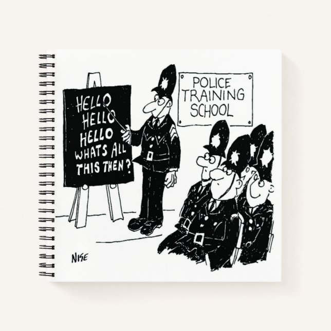 Carnet École de formation de la police du Royaume-Uni Drô (Devant)