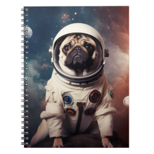 Carnet École des astronautes Pug Kids