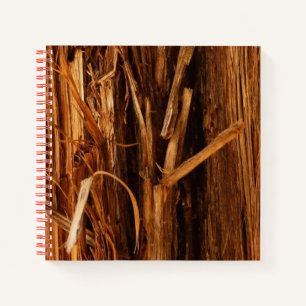 Carnet Écorce de bois texturée de cèdre