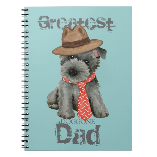 Carnet écossais Terrier Dad (Devant)