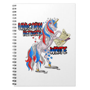 Carnet Écrire des patriotes de la licorne