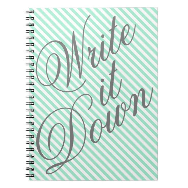 Carnet Écrire la typographie (Devant)