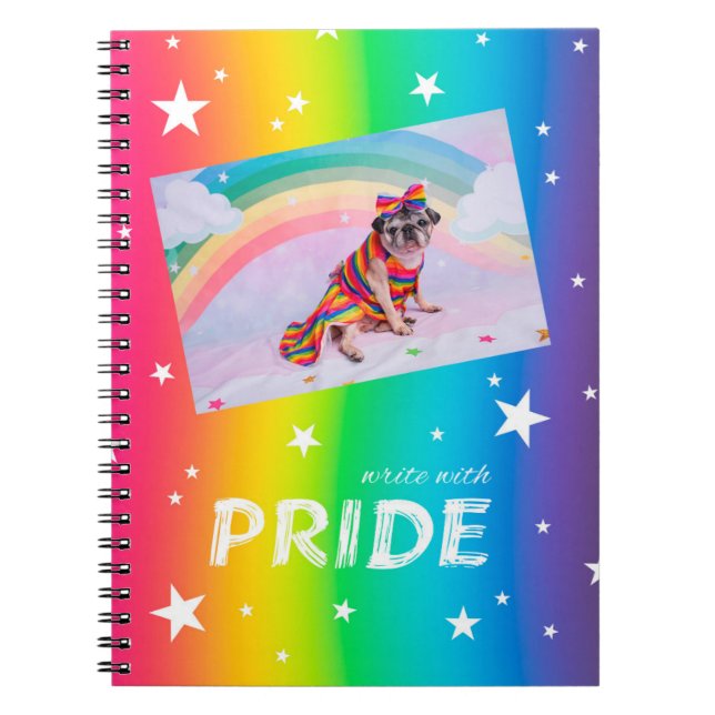 Carnet "Écris Avec Fierté !" - Hattie (Devant)