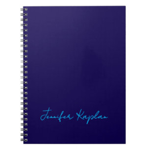 Carnet Écriture manuscrite classique minimaliste professi