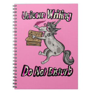 Carnet Écriture Unicorn - Ne pas déranger