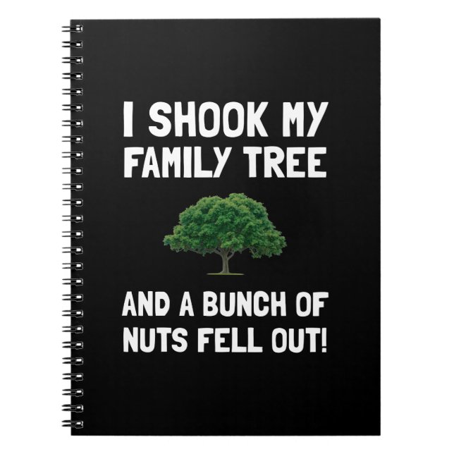 Carnet Écrous d'arbre généalogique (Devant)
