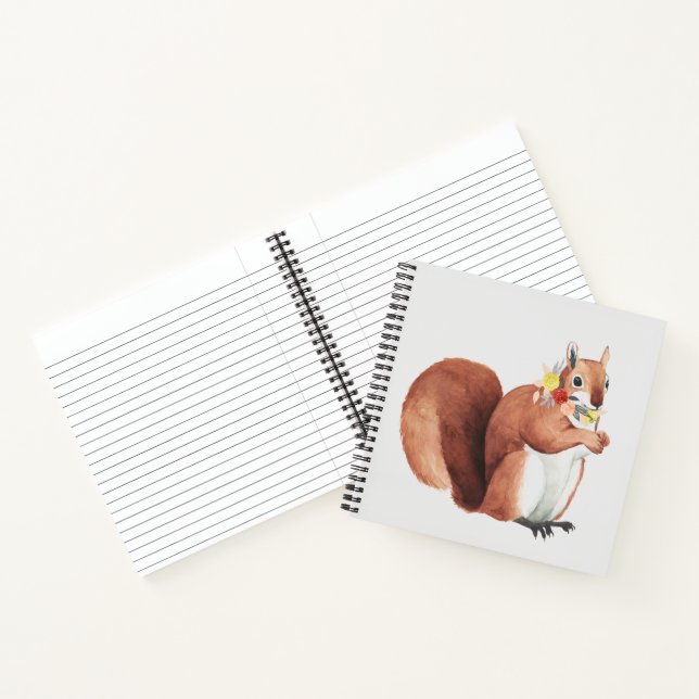 Carnet Écureuil forestier (Intérieur)