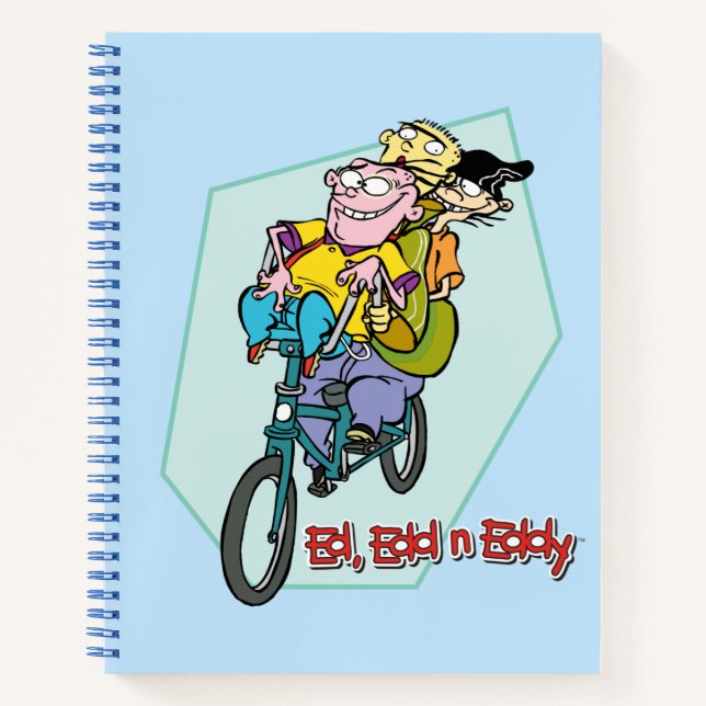 Carnet Ed, Edd, n Eddy on a Bike (Devant)