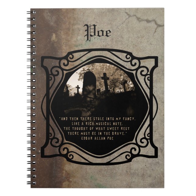 Carnet Edgar Allen Poe (Devant)