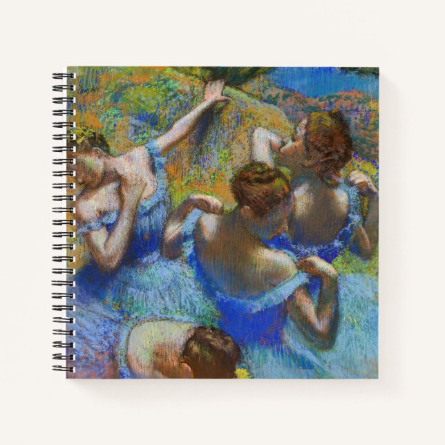 Carnet Edgar Degas - Danseurs Bleus (Devant)