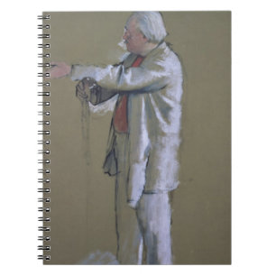 Carnet Edgar Degas le maître de ballet, 1875 (pastel)