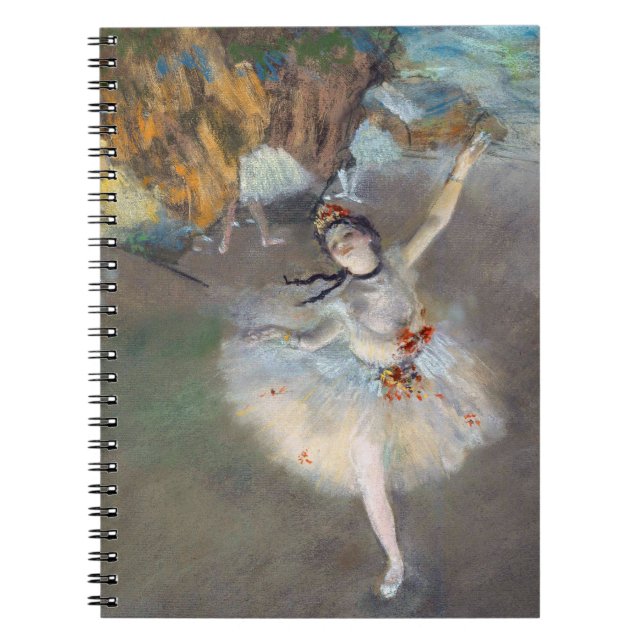 Carnet Edgar Degas - L'Étoile / Danseur sur scène (Devant)