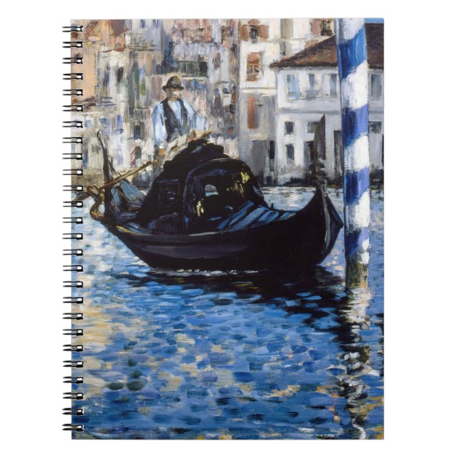 Carnet Edouard Manet - Grand Canal, Venise (Devant)