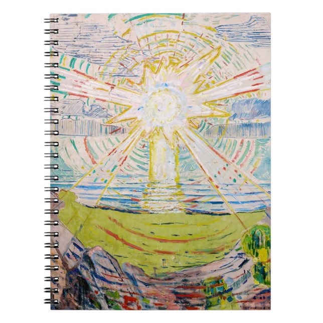 Carnet Edvard Munch - Le Soleil 1910 (Devant)