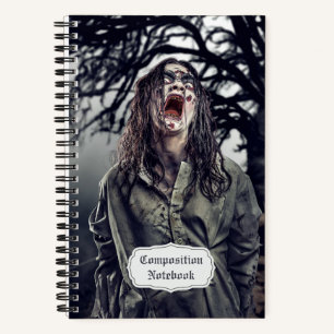 Carnet Effrayant Zombie Horreur