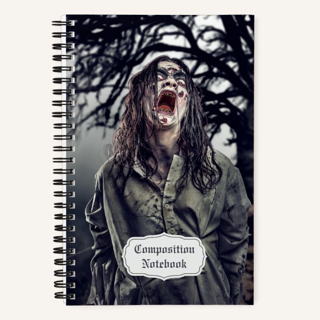 Carnet Effrayant Zombie Horreur (Recto)