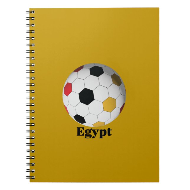 Carnet Egypt Soccer (Devant)