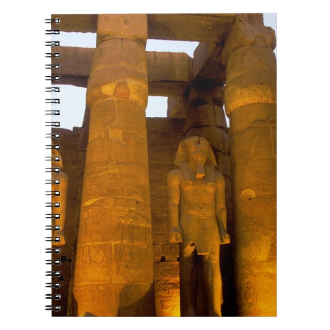 Carnet Egypte, Louxor. Temple de Karnack. (Devant)