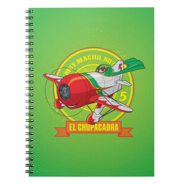 Carnet El Chupacabra - Muy Macho. Non? (Devant)