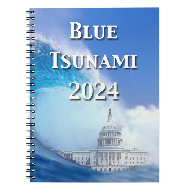 Carnet Élection du tsunami bleu 2024 (Devant)